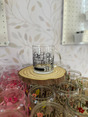 Floral Books Mug