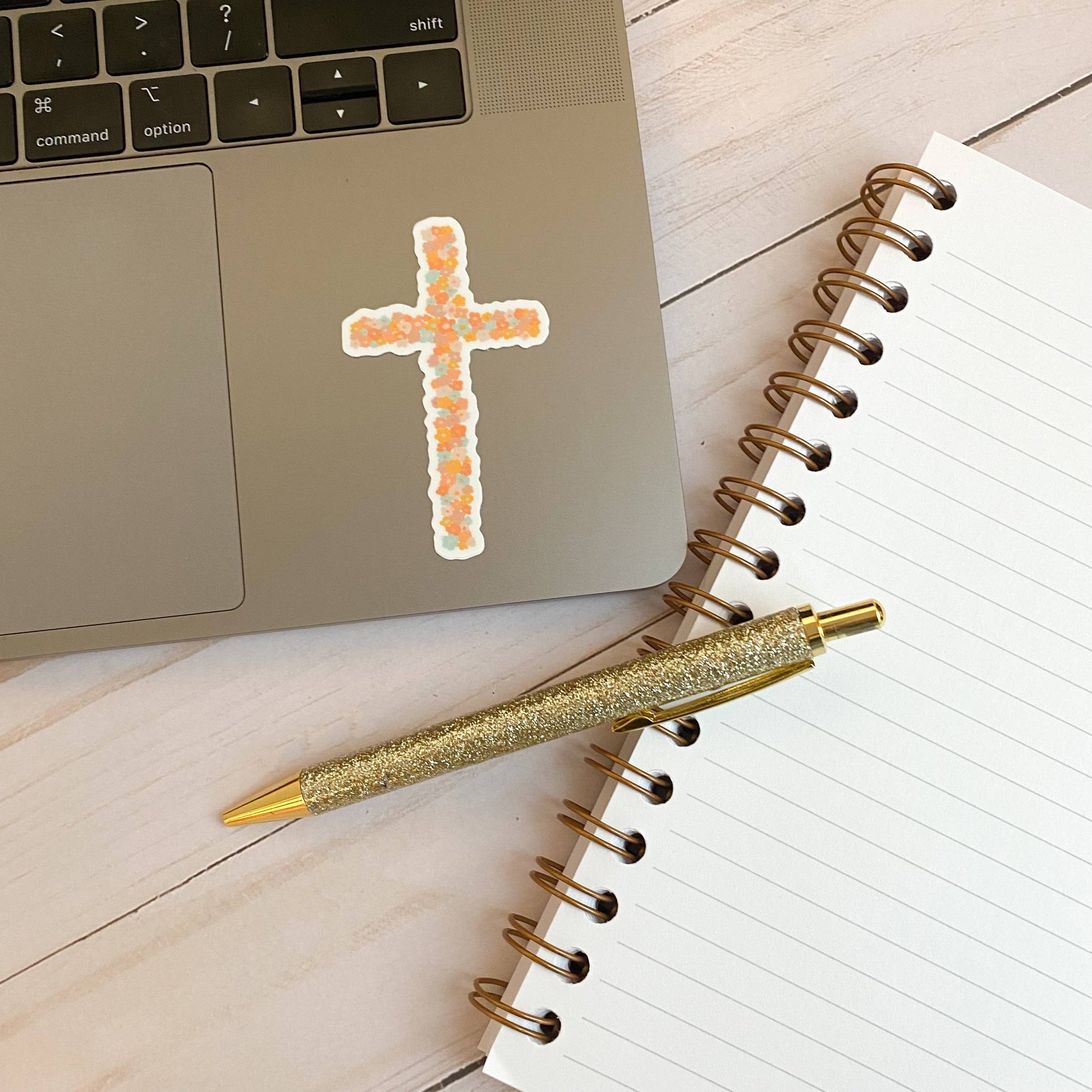 Cross Sticker