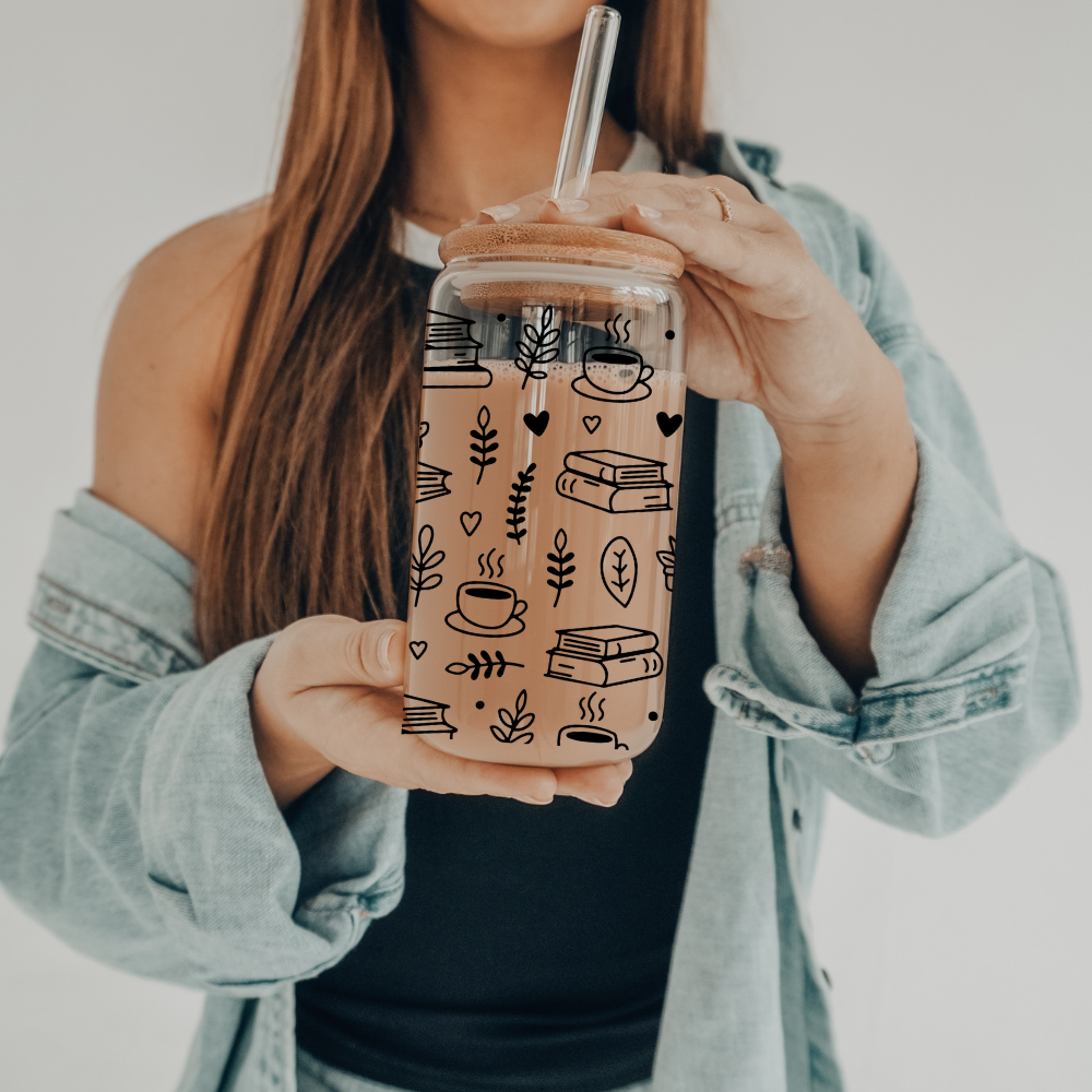 Books & Coffee Tumbler
