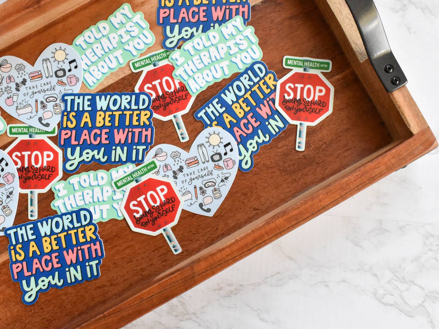 The World is Better With You In It Sticker