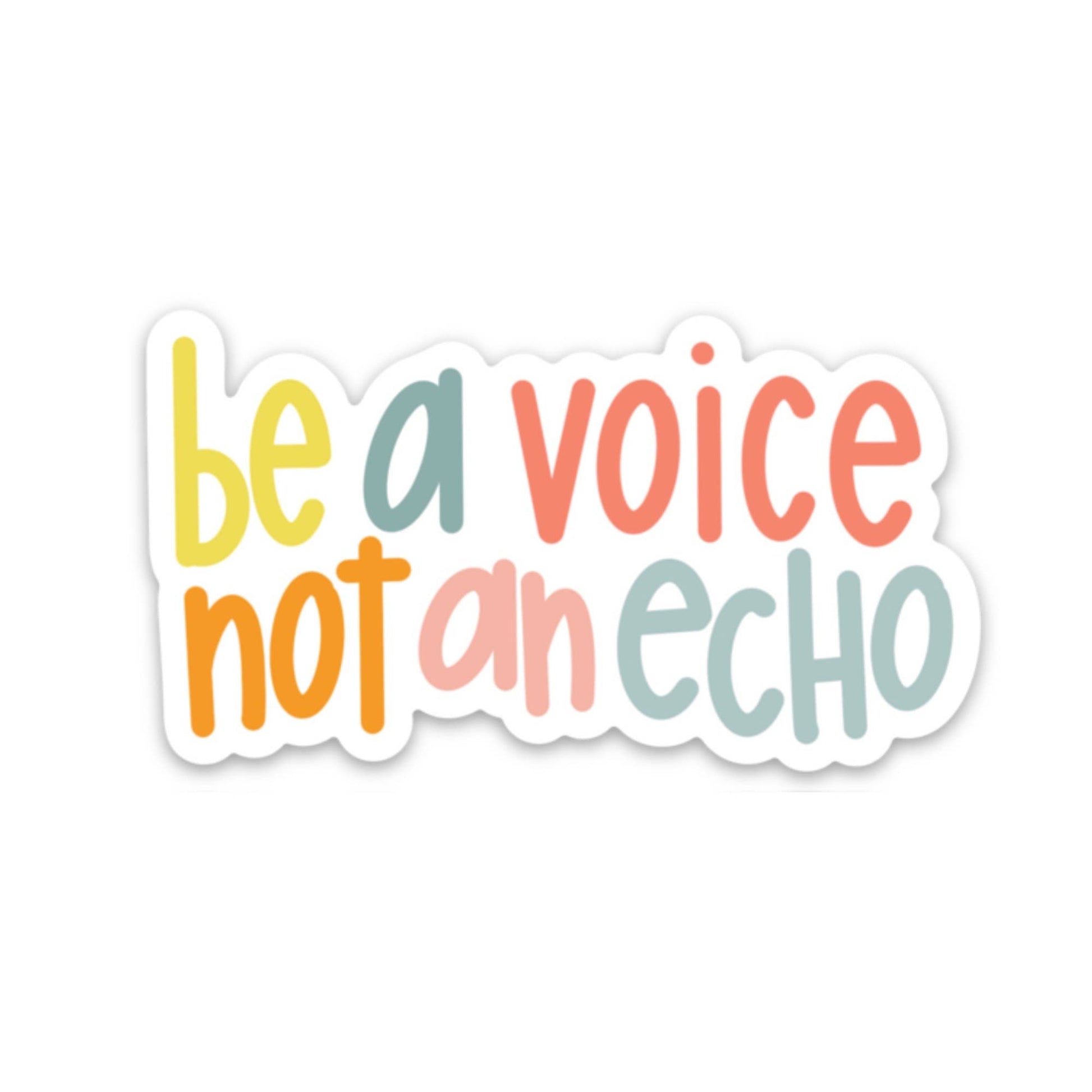 Be a Voice Sticker