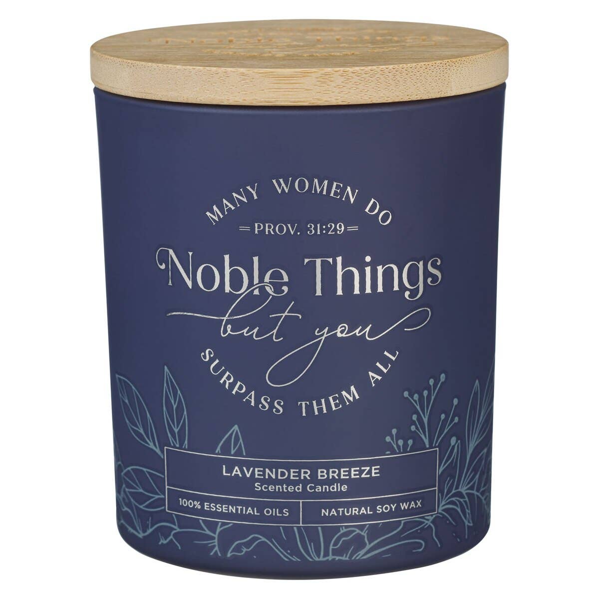Noble Things, Proverbs 31:29 Candle