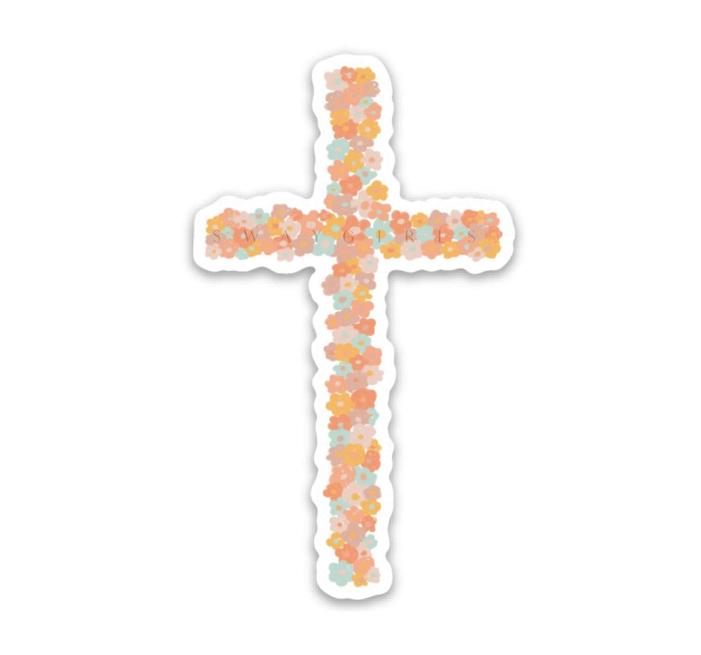 Cross Sticker