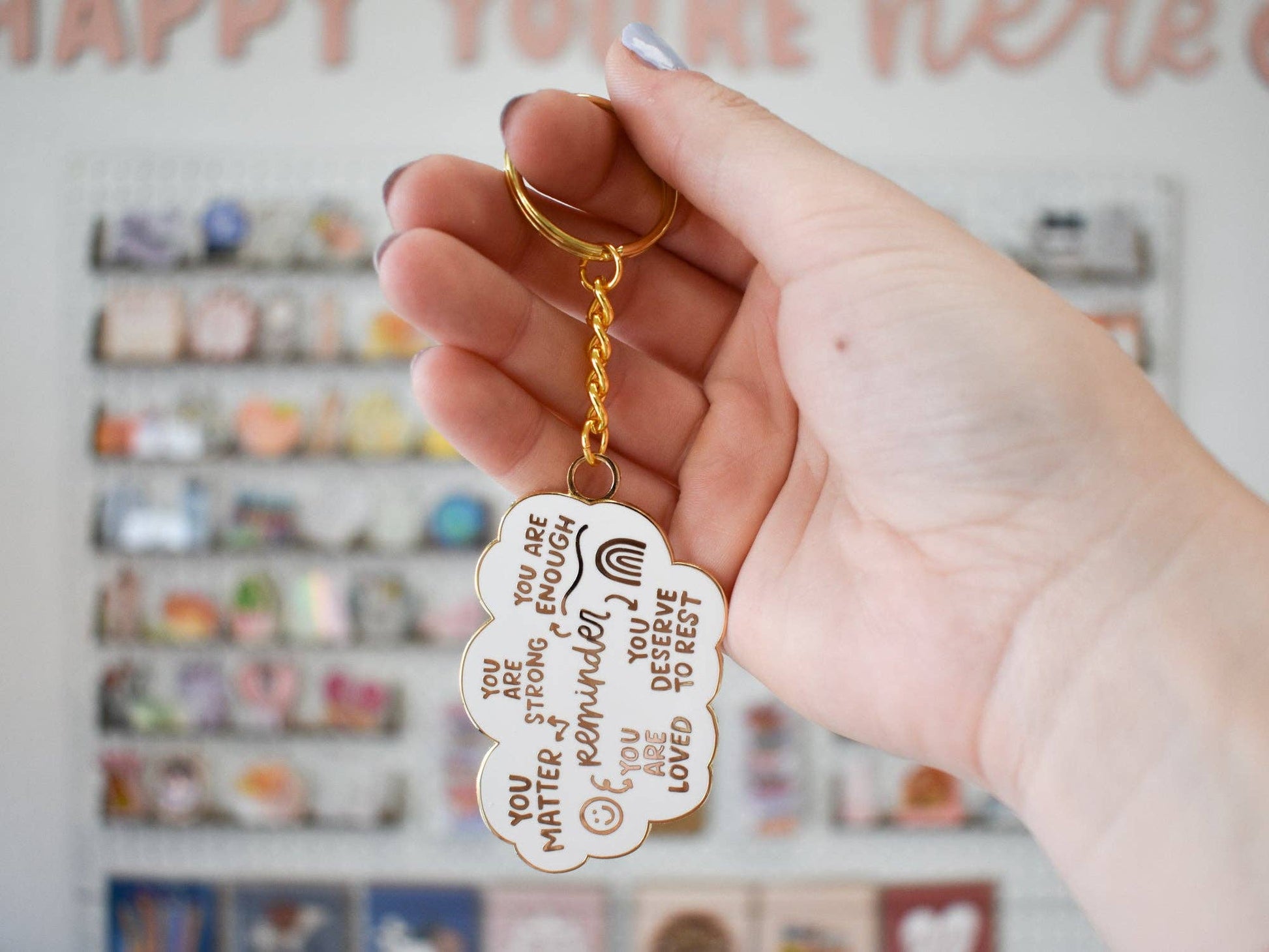 Affirmations Keychain