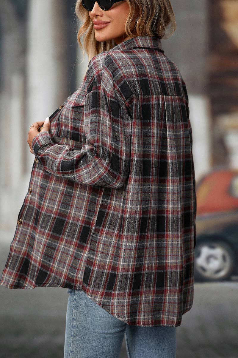 Plaid Button Down Shirt