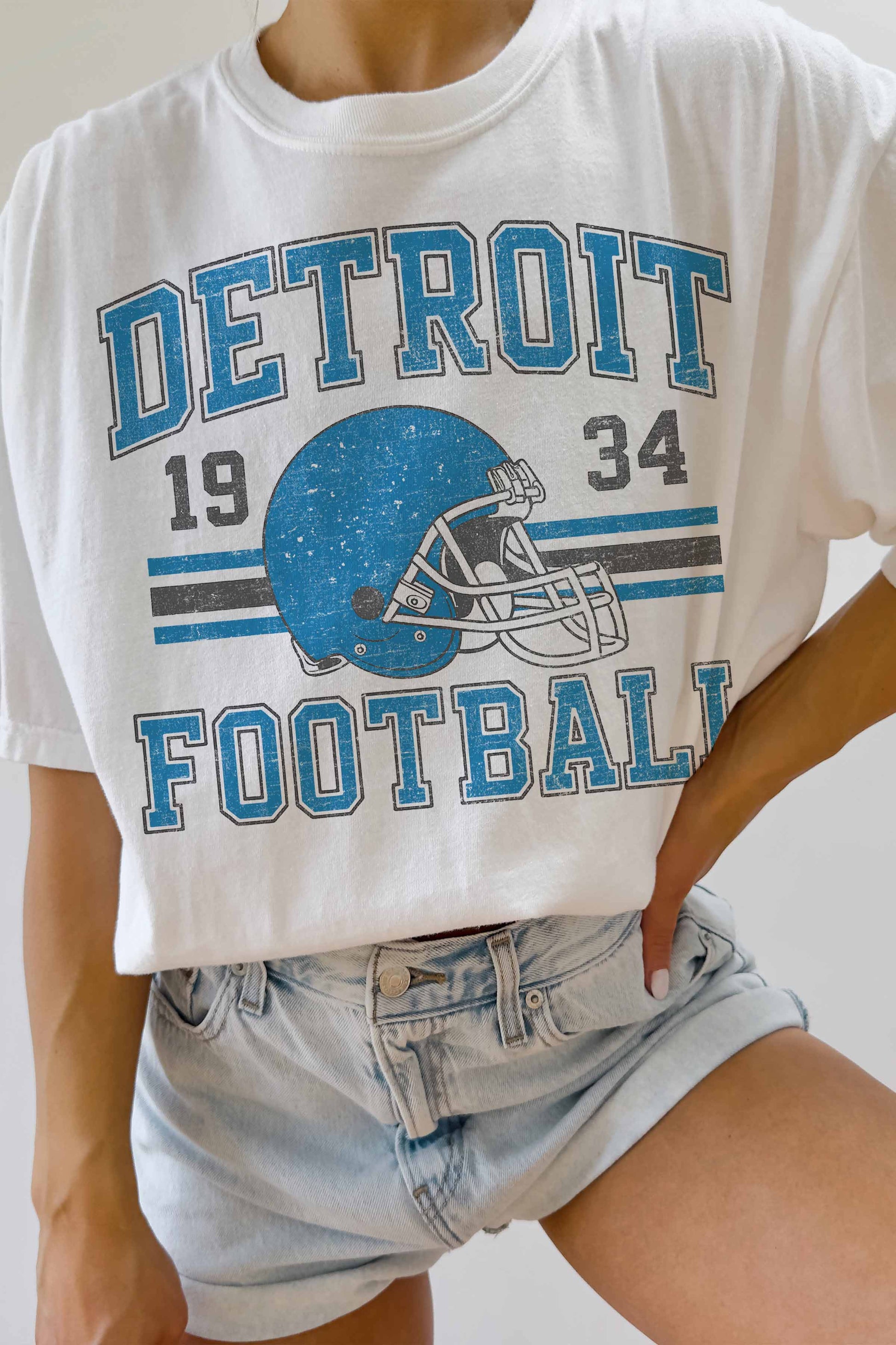 Detroit Football Tee
