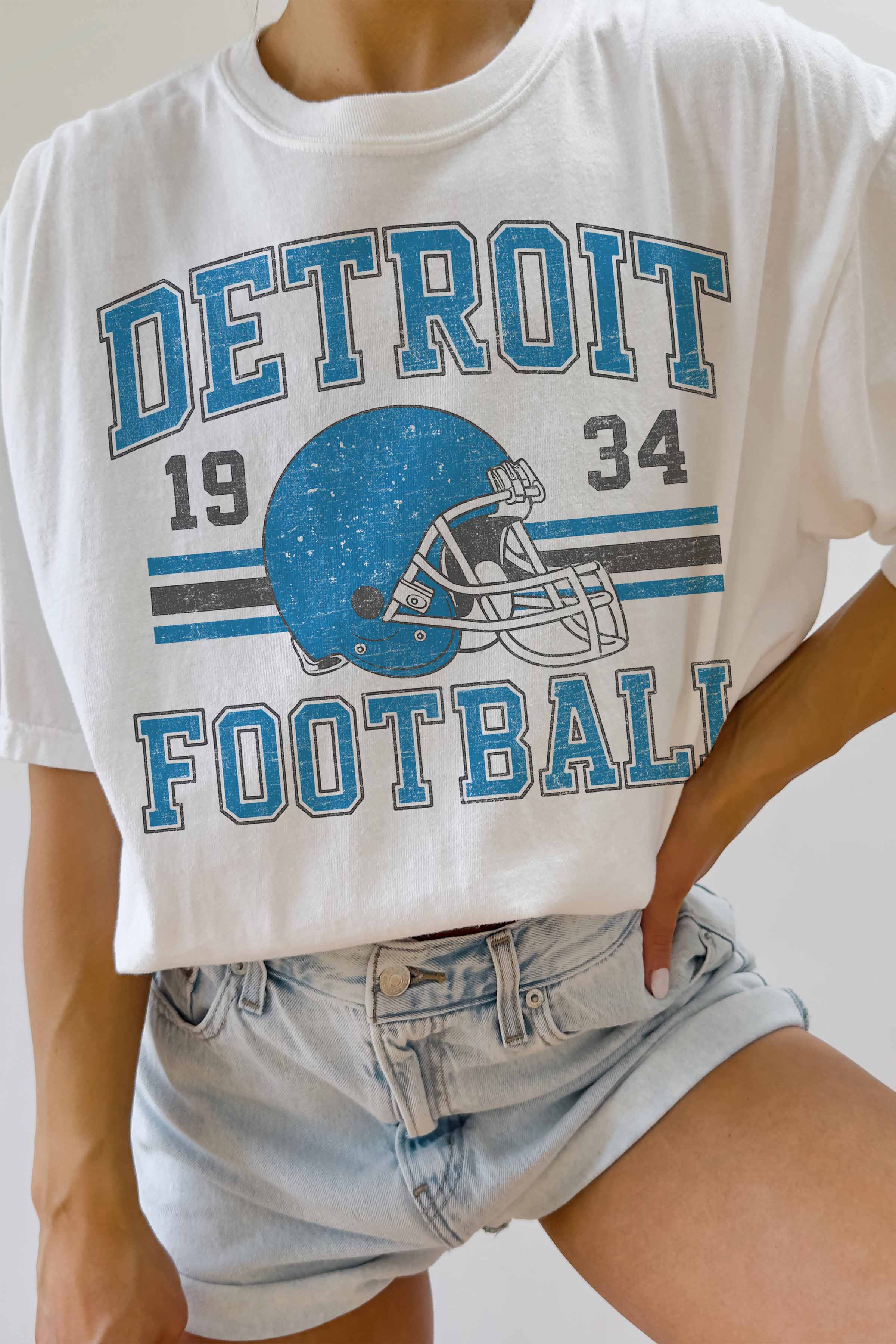 Detroit Football Tee