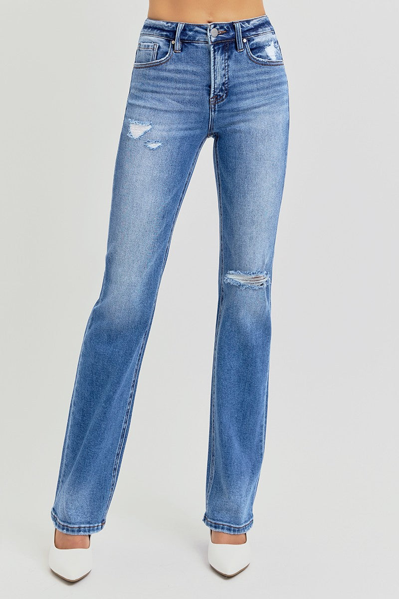 High Rise Straight Jean