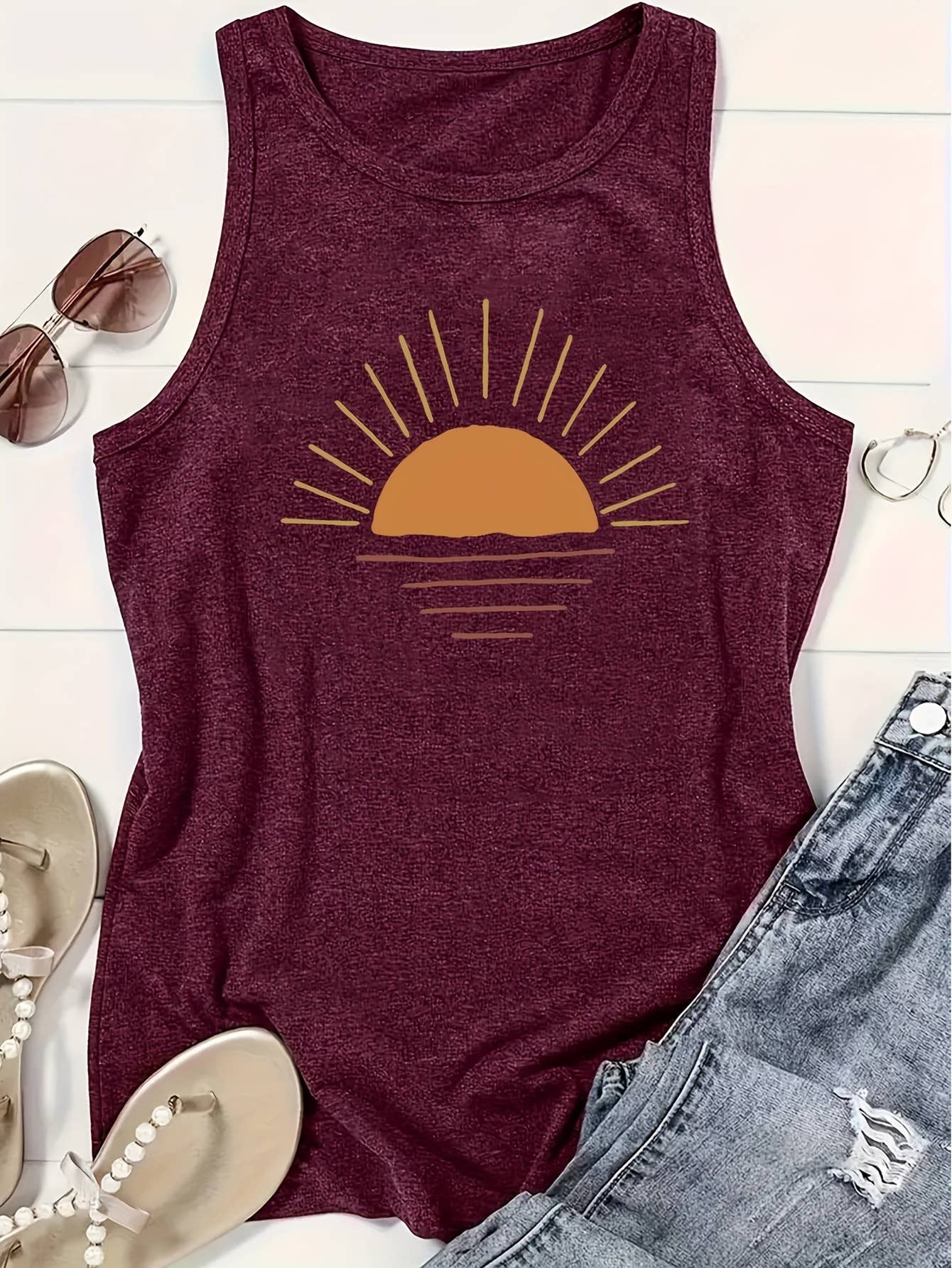 The Set + Rise Muscle Tee