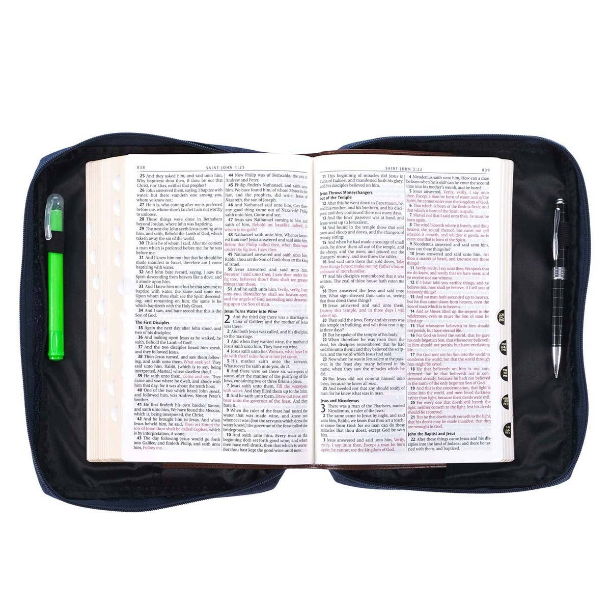 Bible Cover - Done in Love (1 Corinthians 16:14)