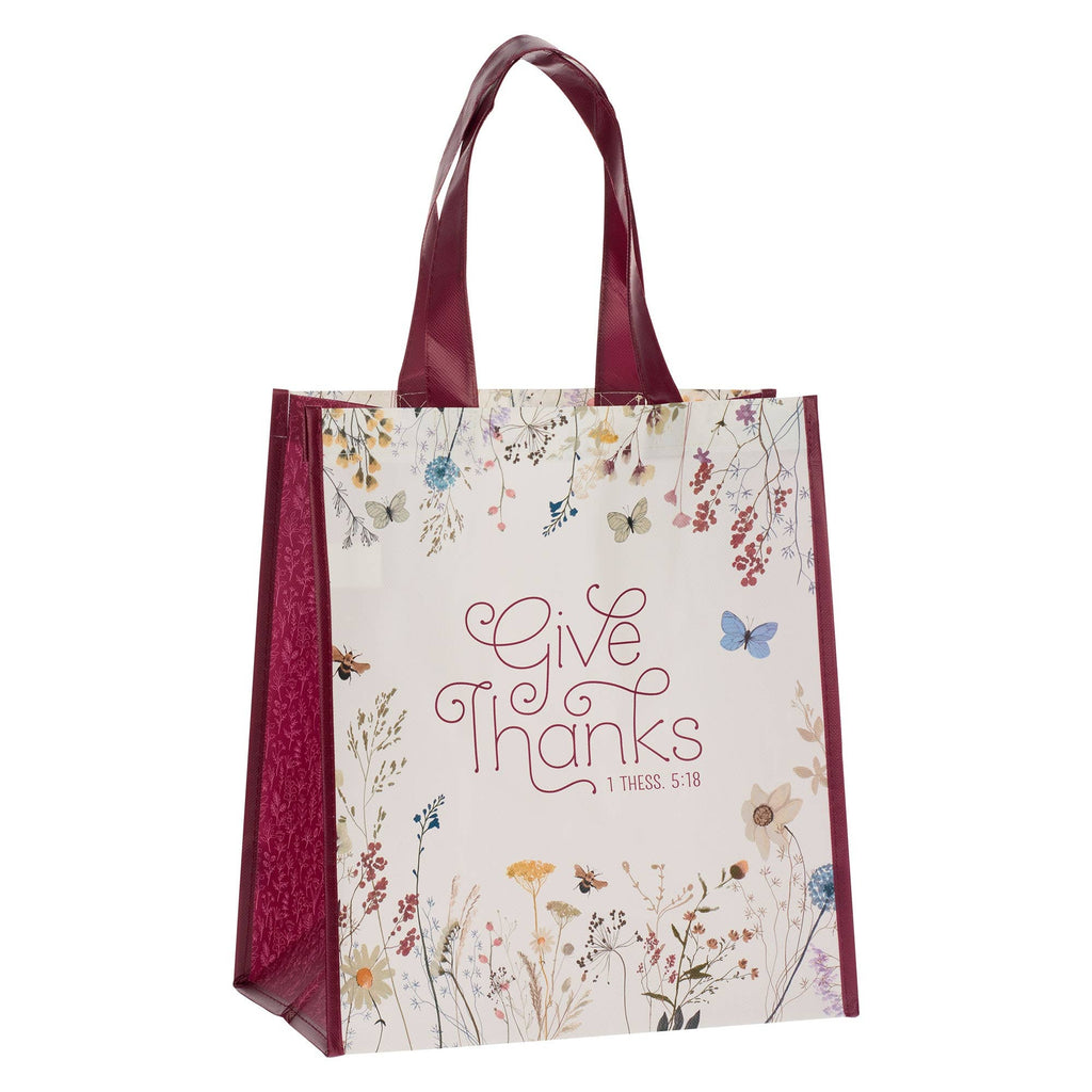 Give Thanks Tote Bag